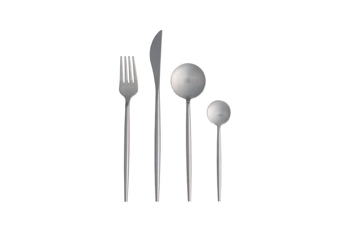 Cutlery Set Susi – 24 pcs., steel, silver-colored