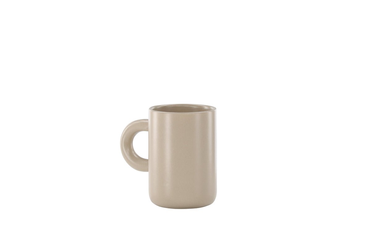 Tasse Maro – élégant lot de 2 en Marron foncé & Beige
