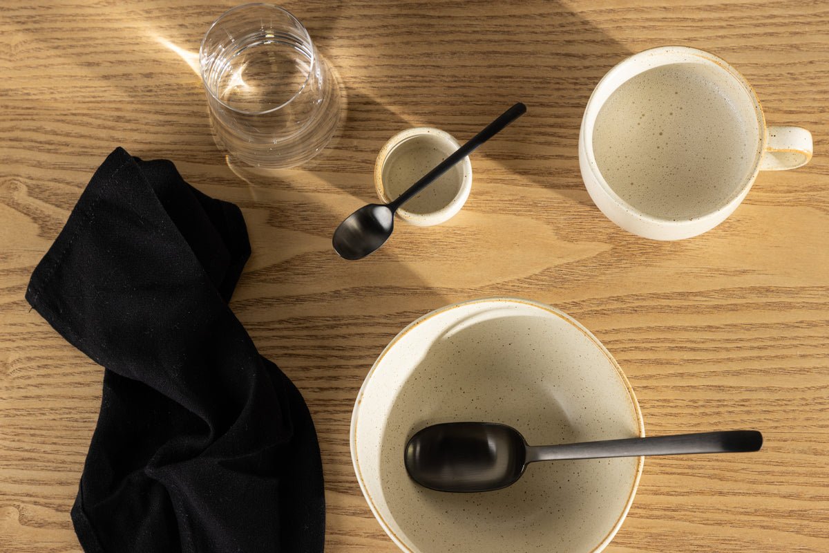 Coquetiers Klara - ensemble de 2 pièces de haute qualité en céramique