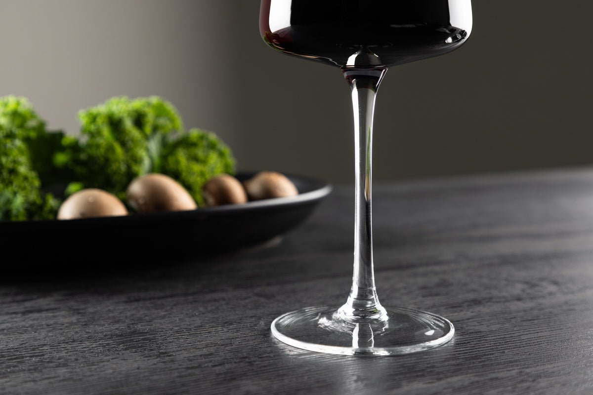 Verres à vin Pia - élégant lot de 2 en verre clair