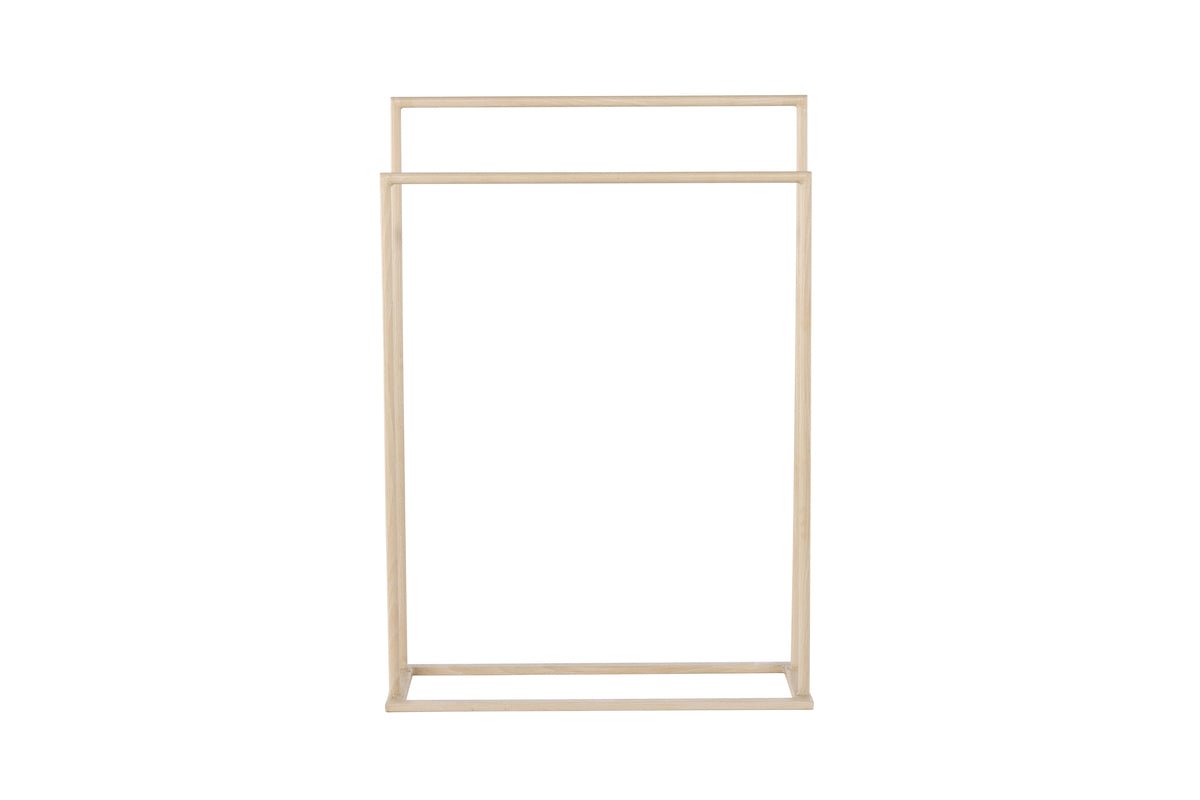 Garderobe Selaro – support métallique en look whitewash