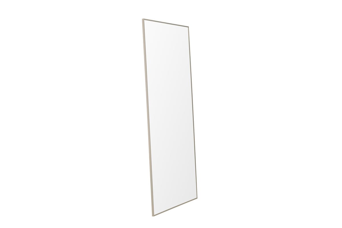Mirror Morini – with aluminum frame in Beige or silver