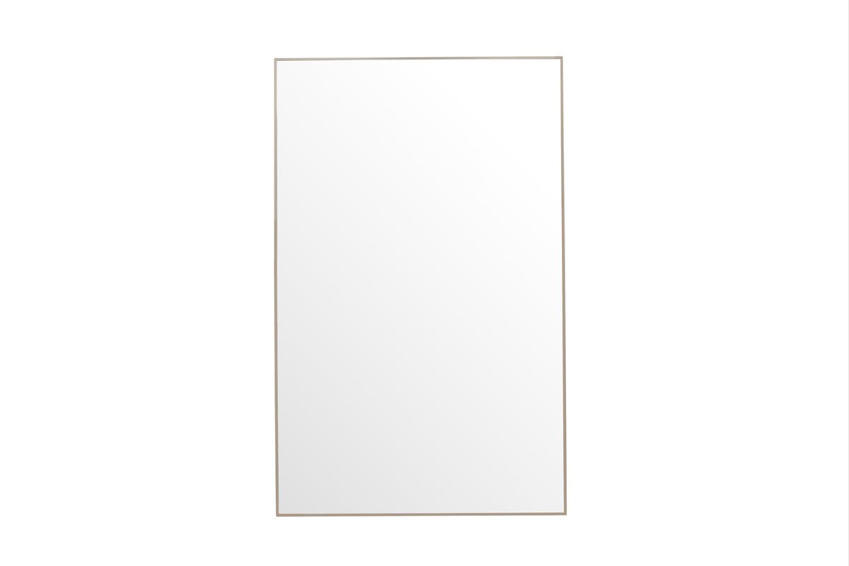 Mirror Morina – with aluminum frame in Beige or silver