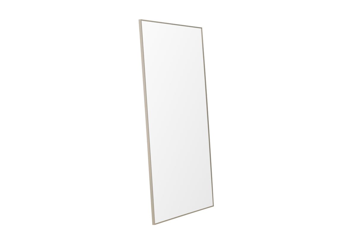 Mirror Morina – with aluminum frame in Beige or silver