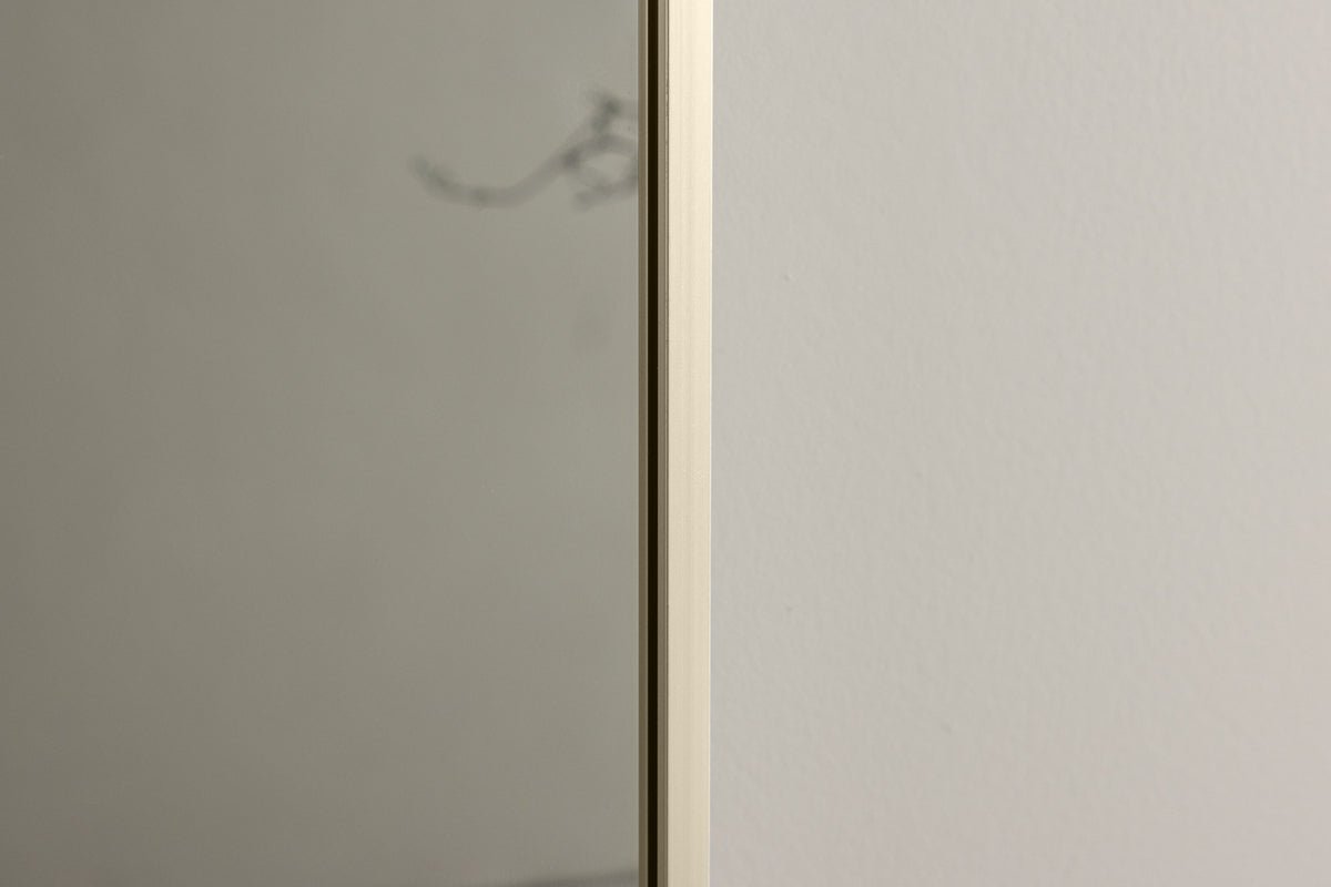 Mirror Morino – with aluminum frame in Beige or silver