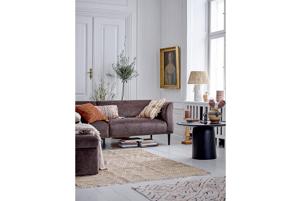 Lampe de table Cocoahead - avec corde en jute