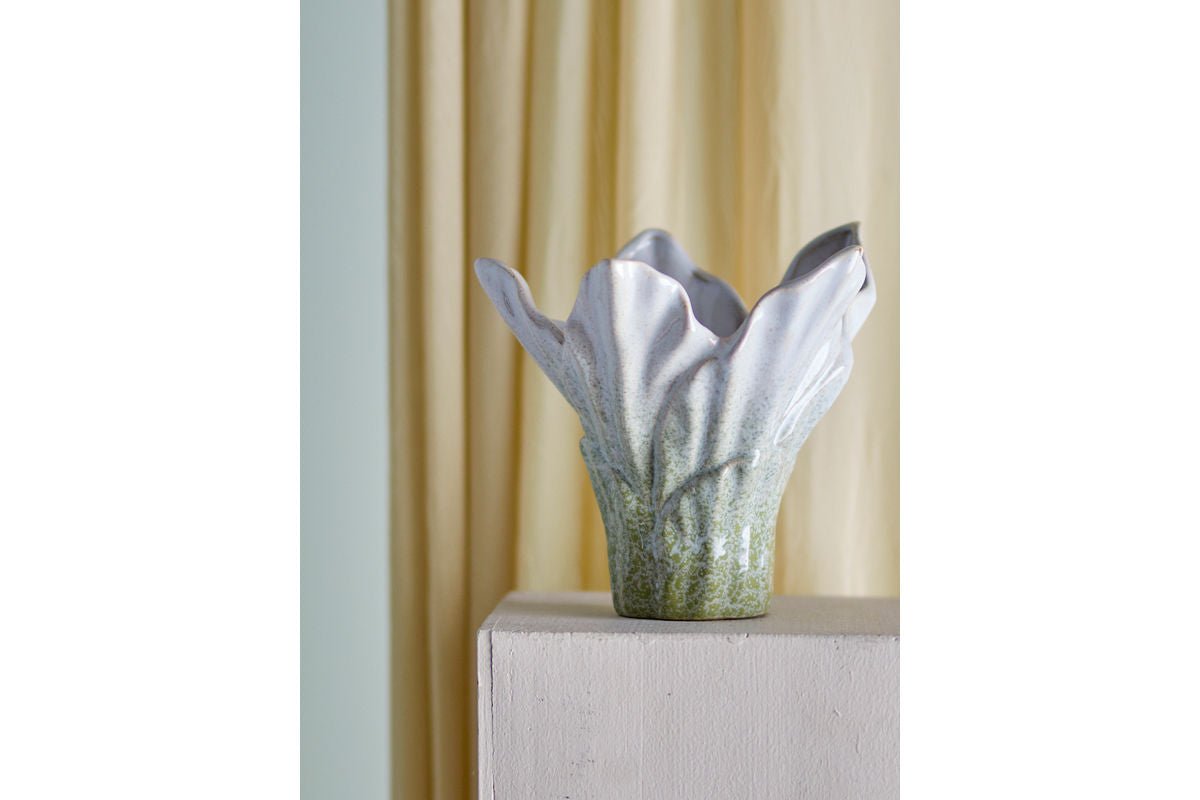 Vase « Caleya » – Grès vert