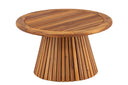 Garden Table Hewa - Round Side Table Made of Acacia Wood