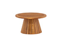 Garden Table Hewa - Round Side Table Made of Acacia Wood