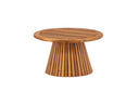 Garden Table Hewa - Round Side Table Made of Acacia Wood