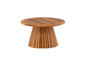 Garden Table Hewa - Round Side Table Made of Acacia Wood