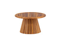Garden Table Hewa - Round Side Table Made of Acacia Wood