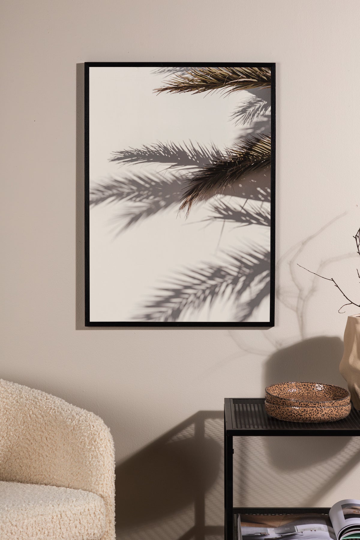 Poster Palm Beach made of high-quality paper