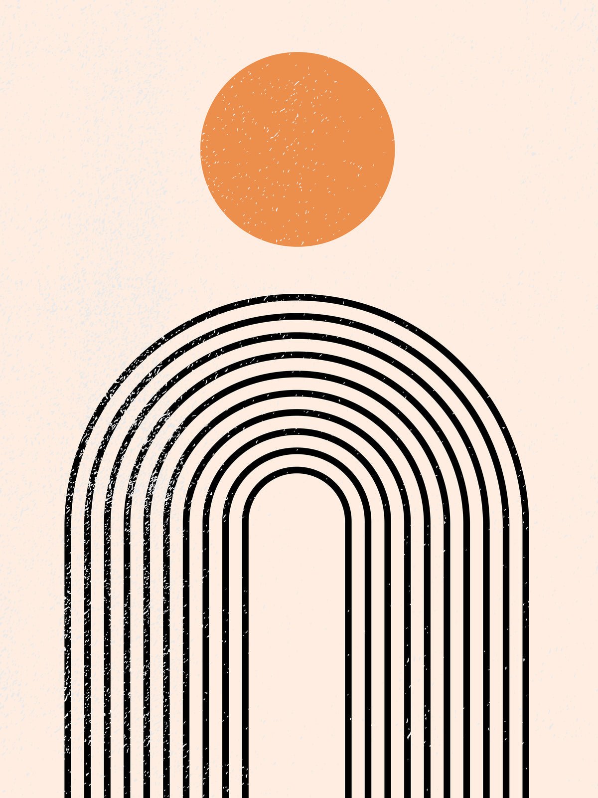 Poster Zenith made of high-quality paper