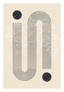 Poster Strichpunkt made of high-quality paper
