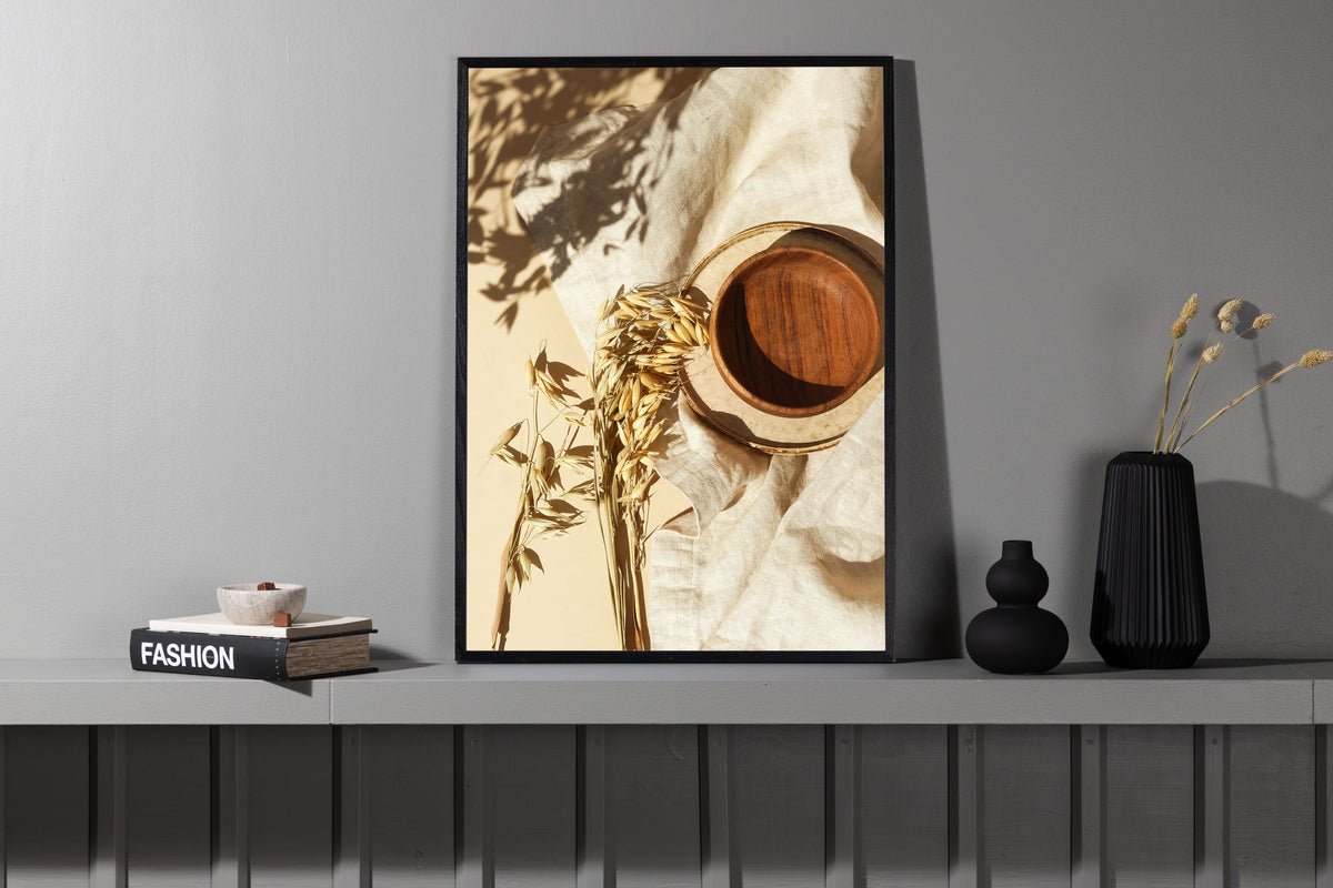 Poster Weizengold made of high-quality paper