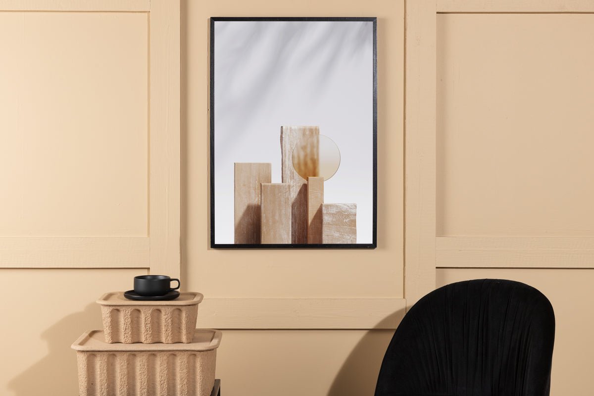 Poster Wood made of high-quality paper