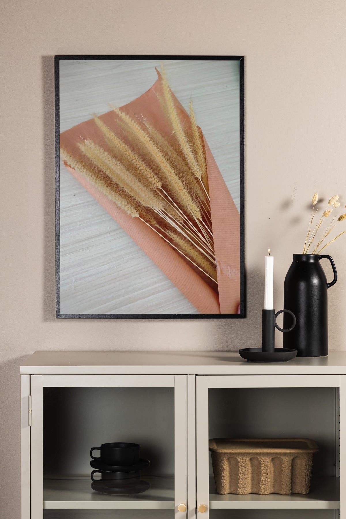 Poster Golden Grain made of high-quality paper