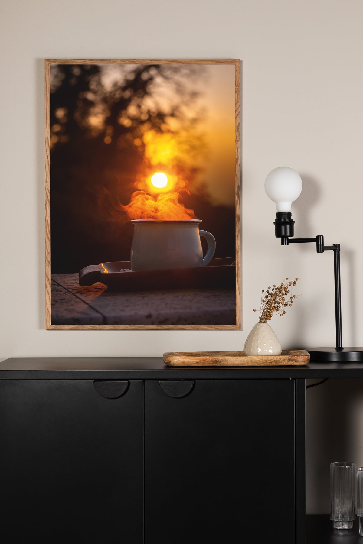 Poster Guten Morgen aus hochwertigem Papier