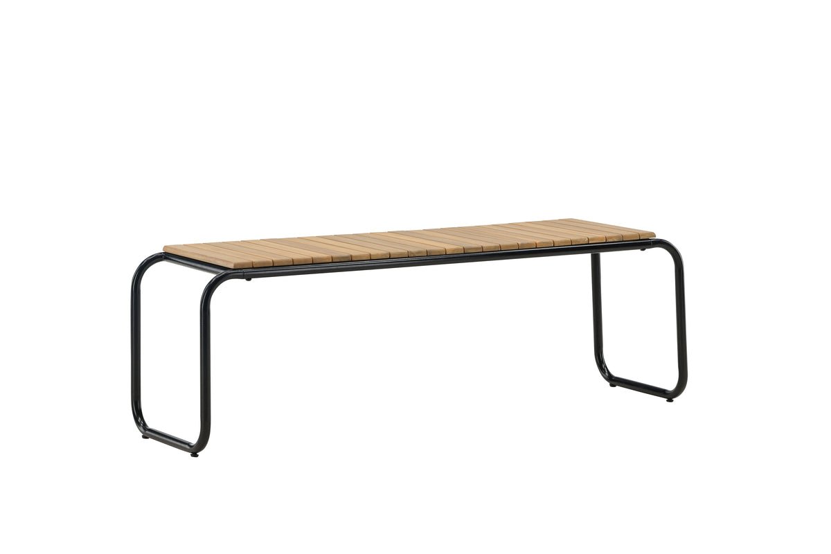 Garden bench Benko - with ribbed seating surface made of acacia wood