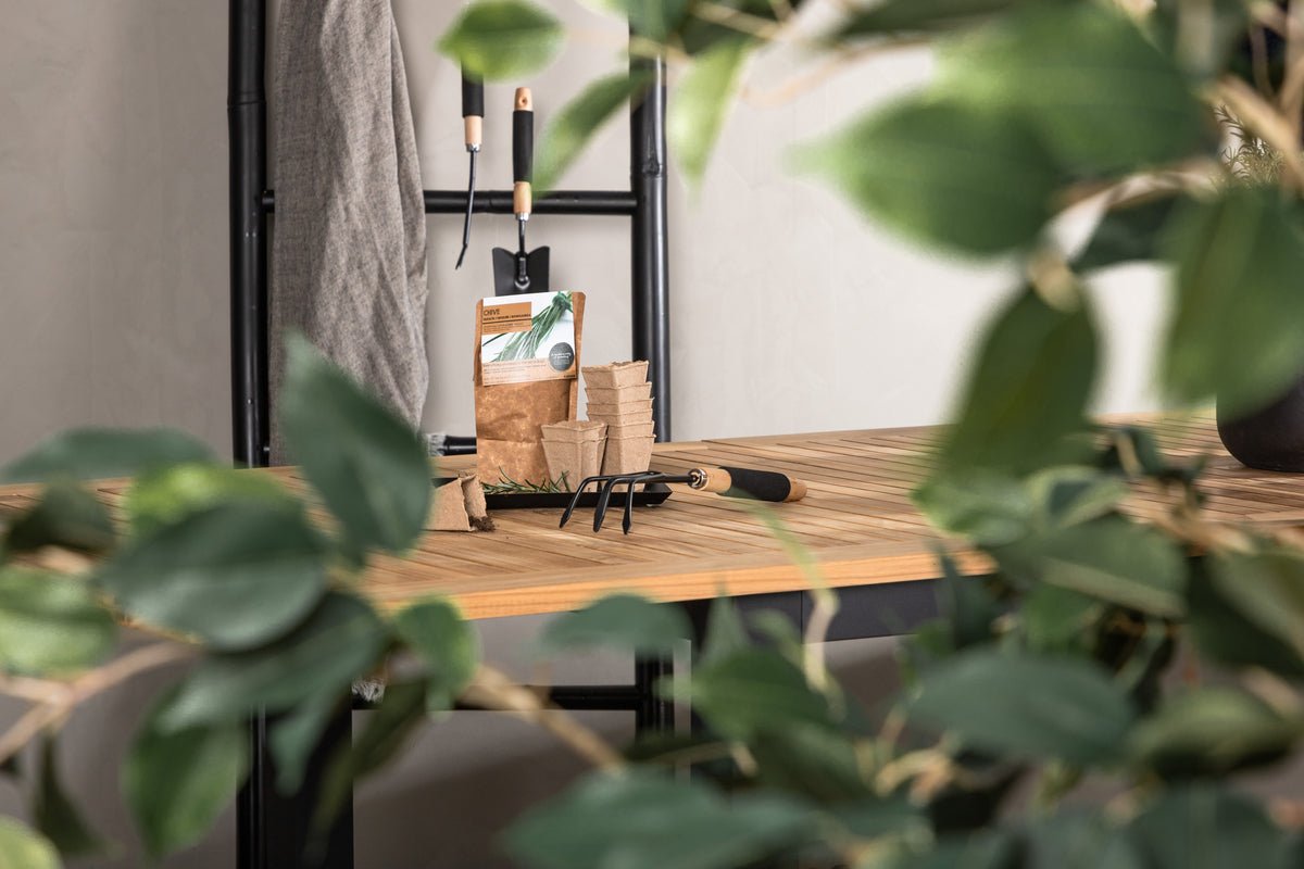 Gartentisch Lunea - en ausziehbareg Iessdësch fir dobaussen