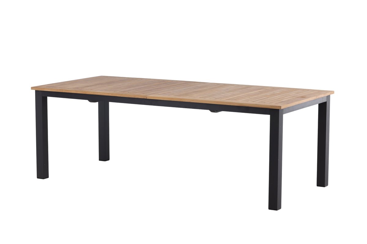 Gartentisch Lunea - en ausziehbareg Iessdësch fir dobaussen