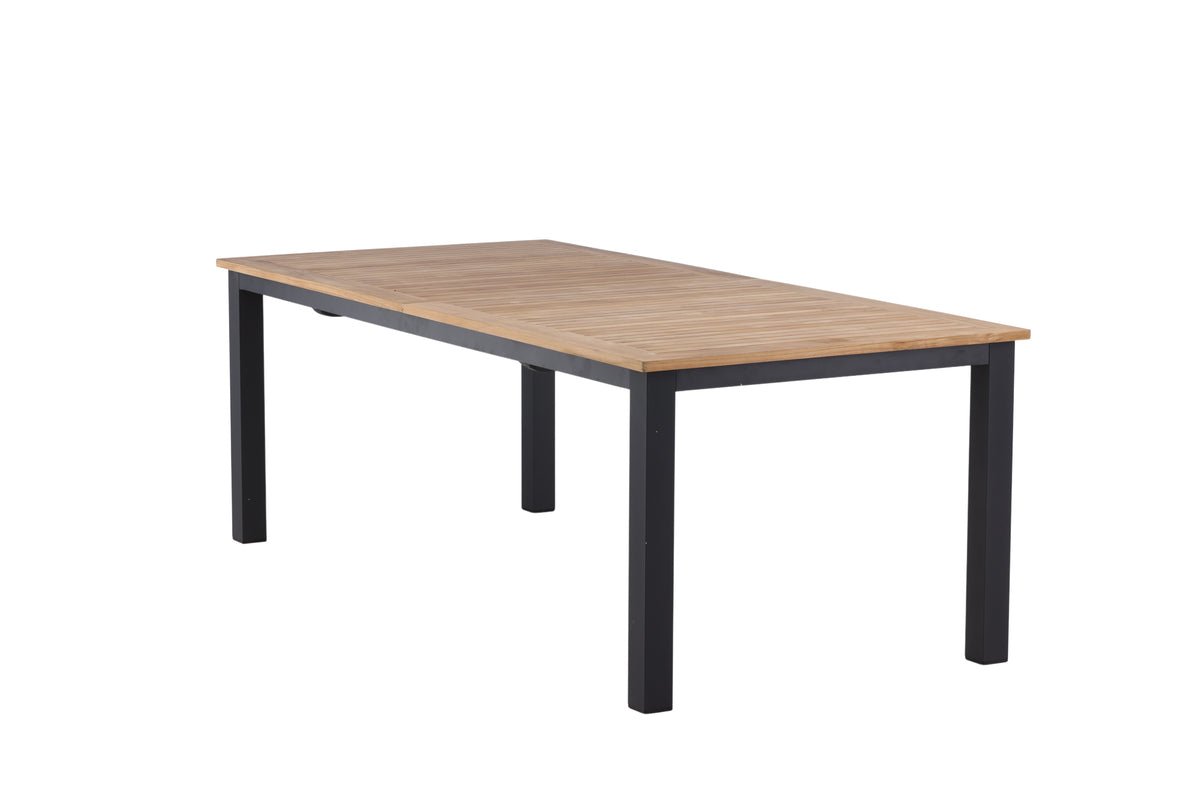 Gartentisch Lunea - en ausziehbareg Iessdësch fir dobaussen