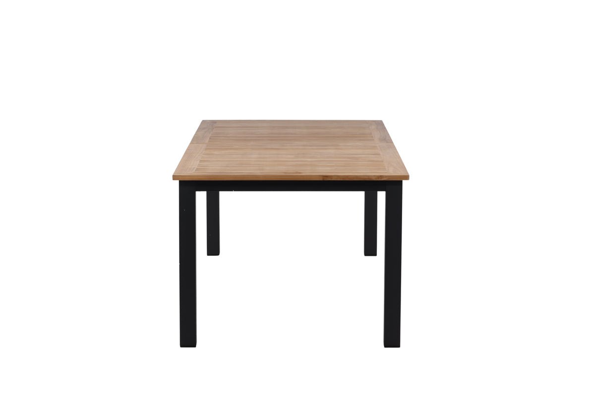 Gartentisch Lunea - en ausziehbareg Iessdësch fir dobaussen