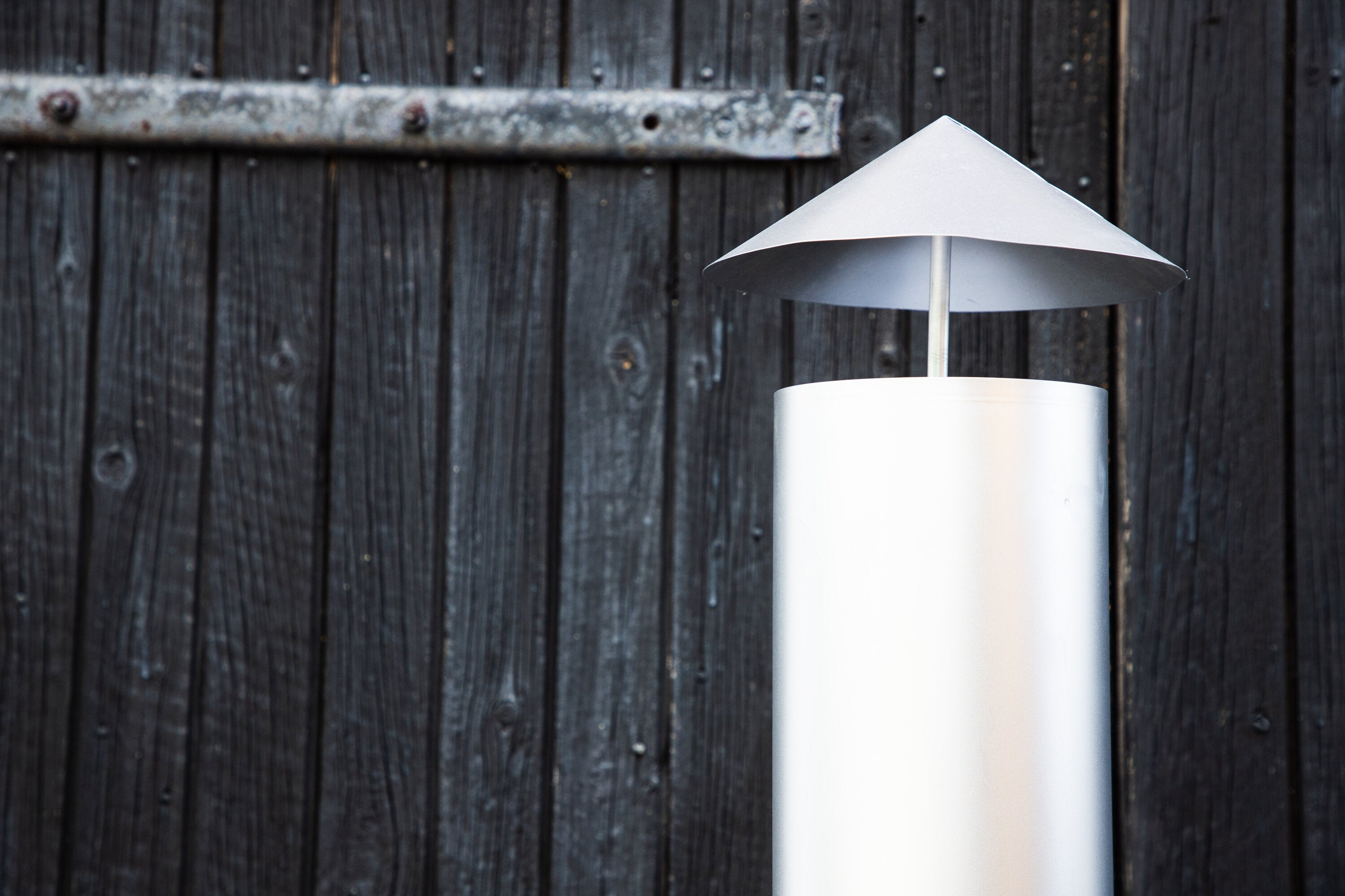 Terrassekamin Lio - aus sëlwerfaarwege Stahl