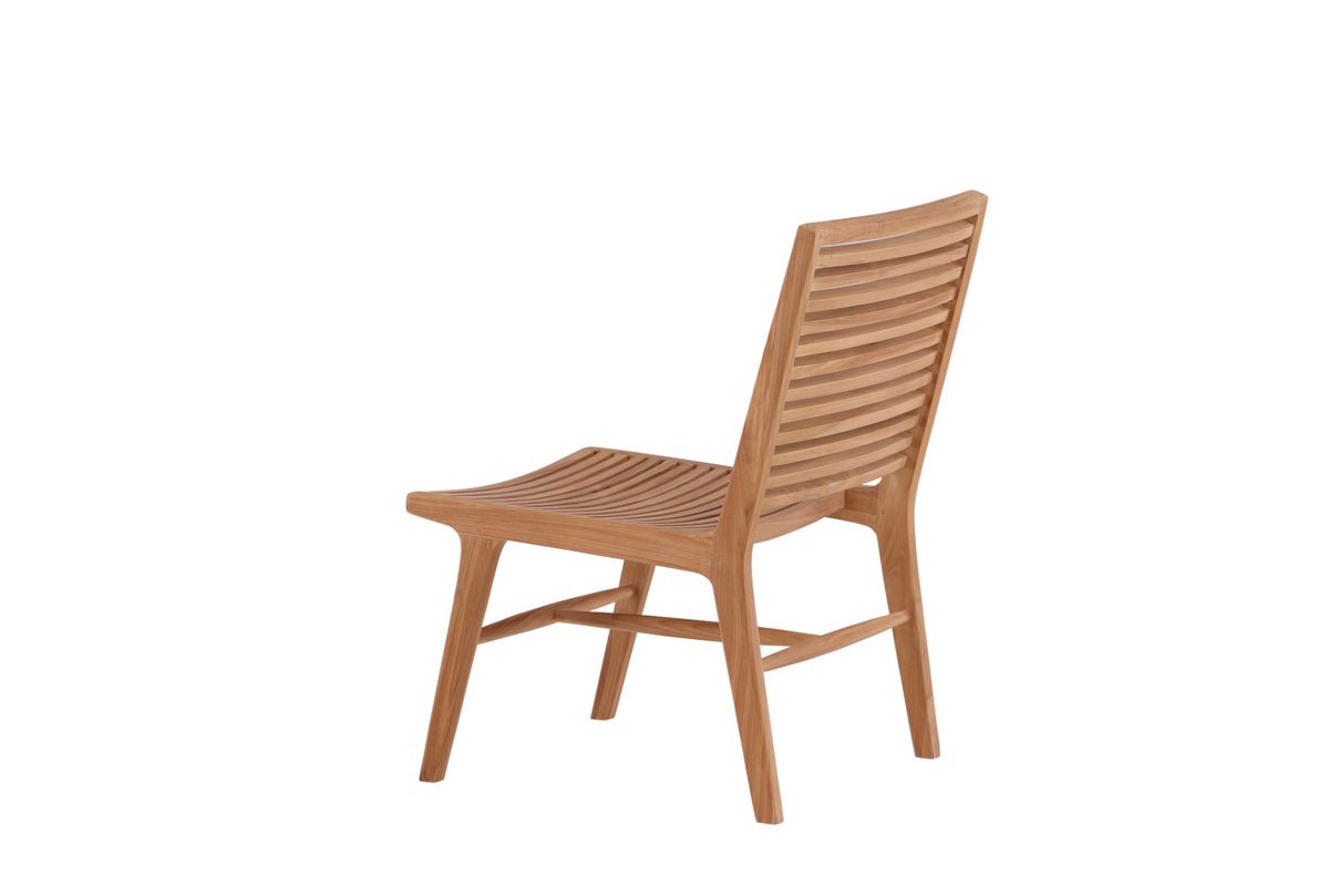 Garden Chair Malea - made of teak wood in natural look