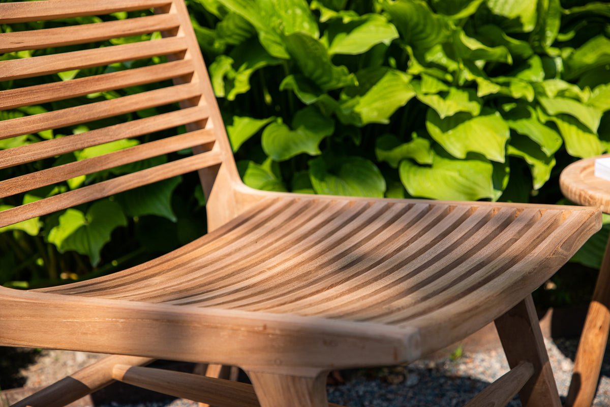 Garden Chair Malea - made of teak wood in natural look