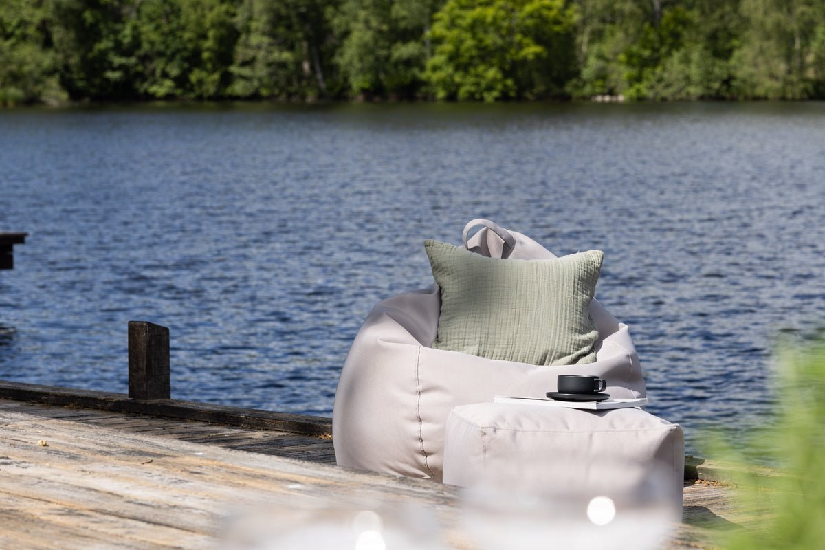 Garden Bean Bag Lago - made of Polyester in Beige