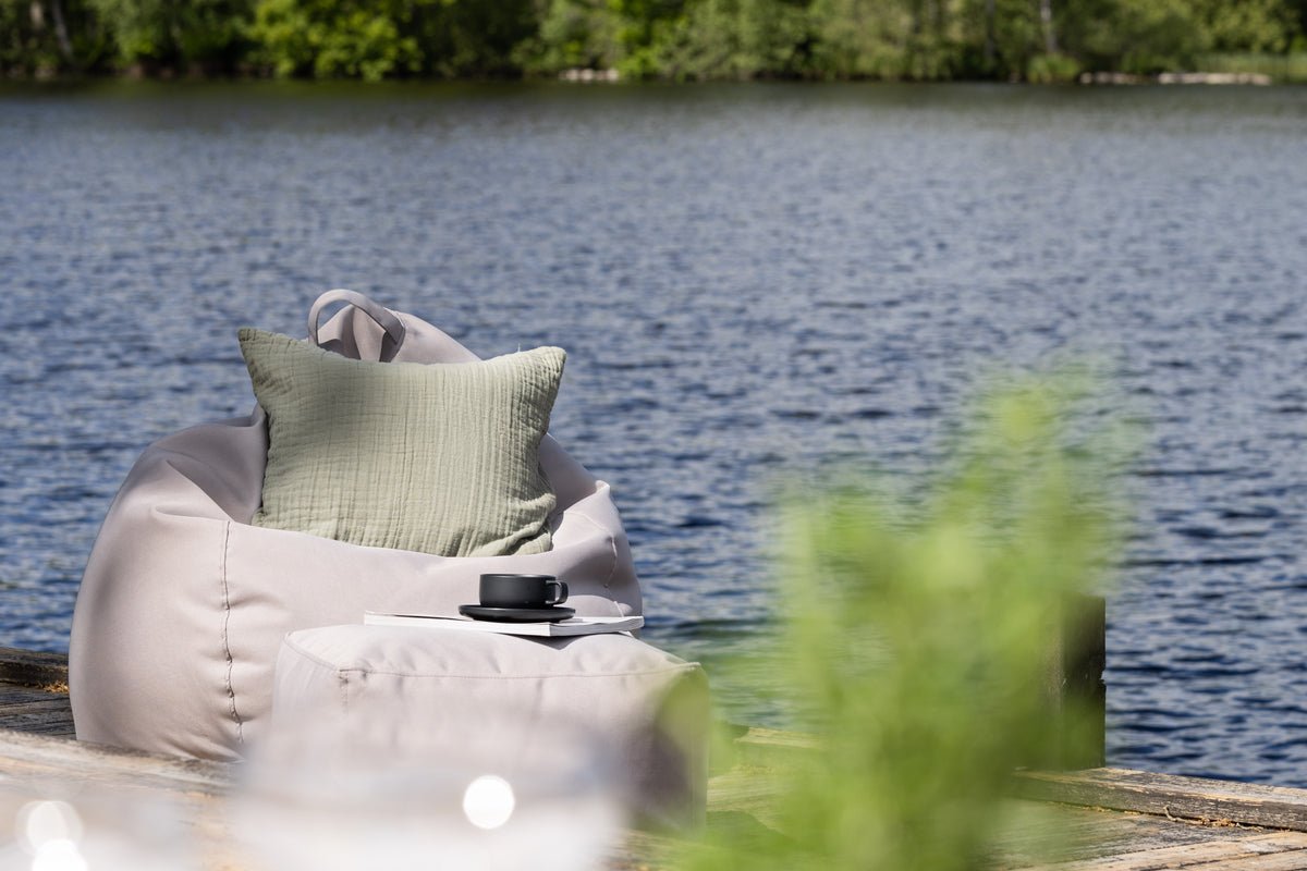 Garden Bean Bag Lago - made of Polyester in Beige