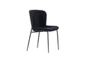 Ensemble de 2 - Chaise Parisienne avec doux Bouclé