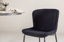 Ensemble de 2 - Chaise Parisienne avec doux Bouclé