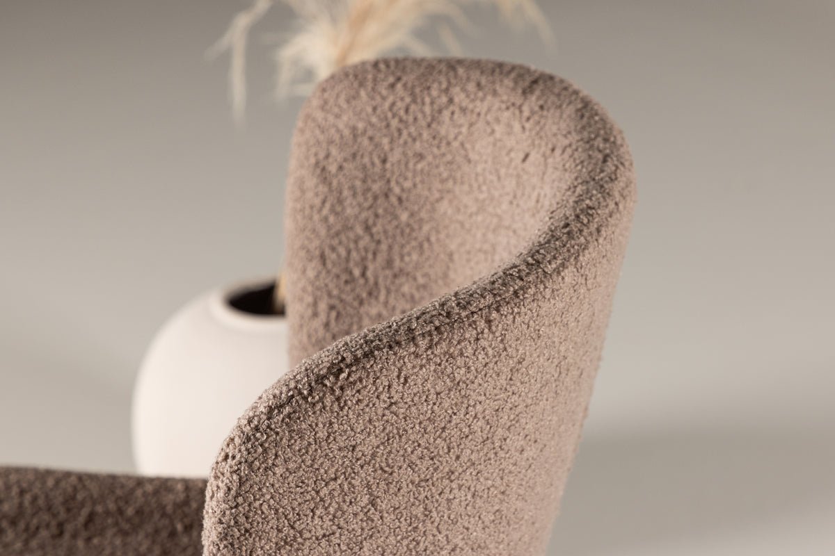 2er Set - Stuhl Parisienne in Dunkelbraun