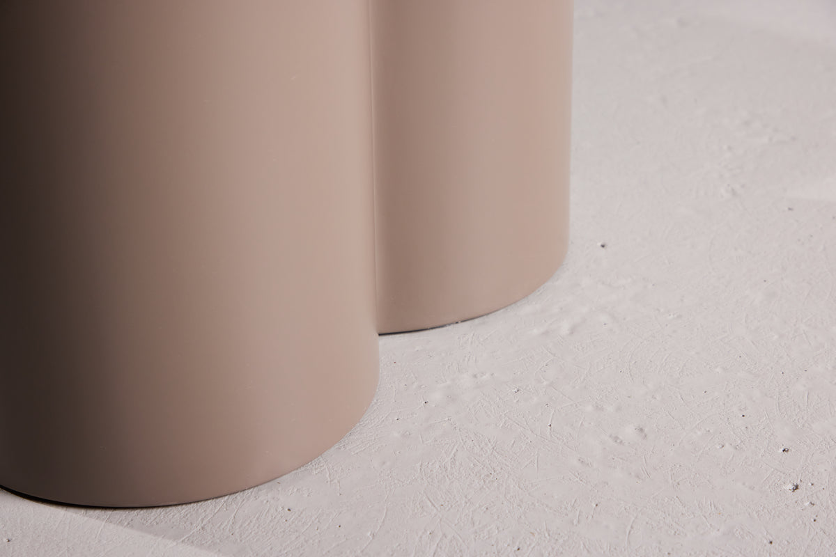 Dining table Cavallo – Round table Ø110 cm in Dark Brown