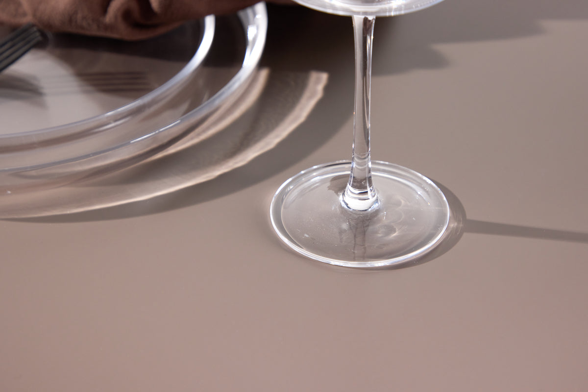 Dining table Cavallo – Round table Ø110 cm in Dark Brown