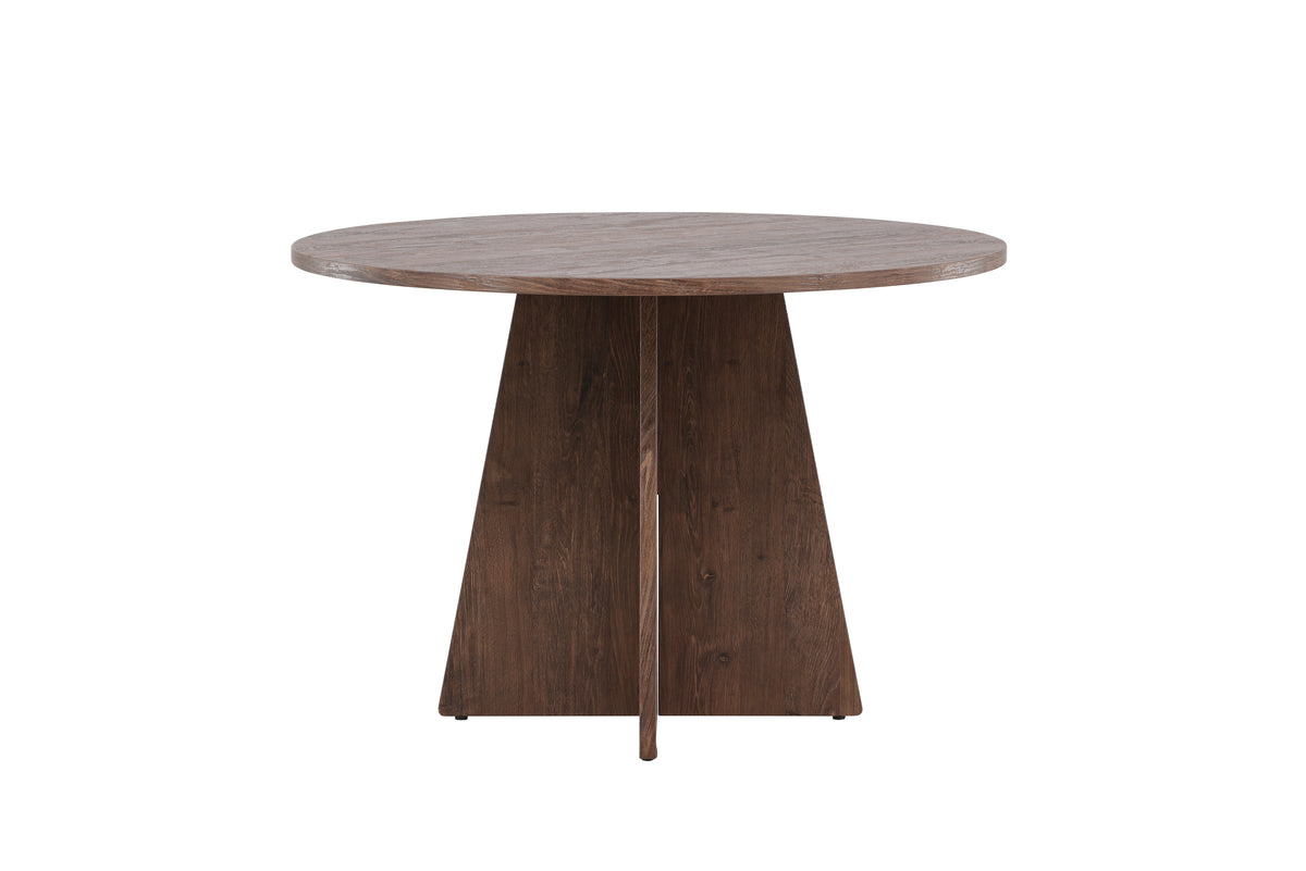 Dining table Liora - elegant mocha surface brings warmth to the room
