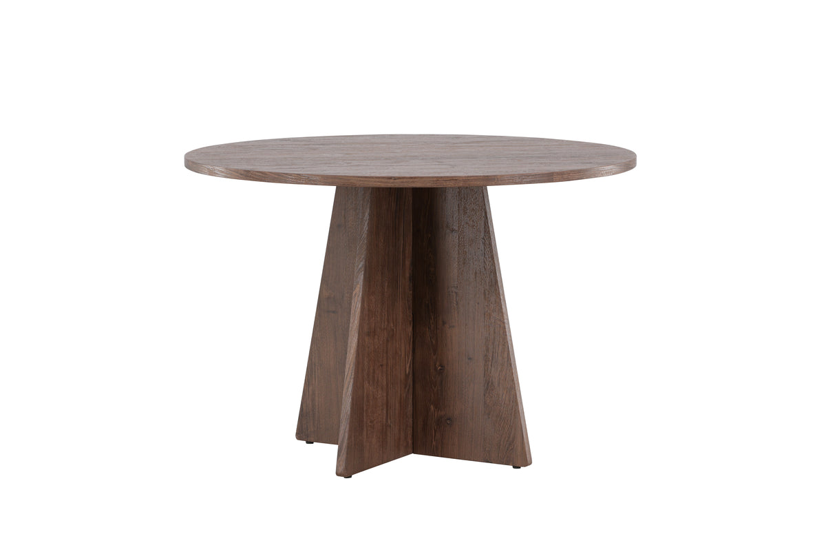 Dining table Liora - elegant mocha surface brings warmth to the room