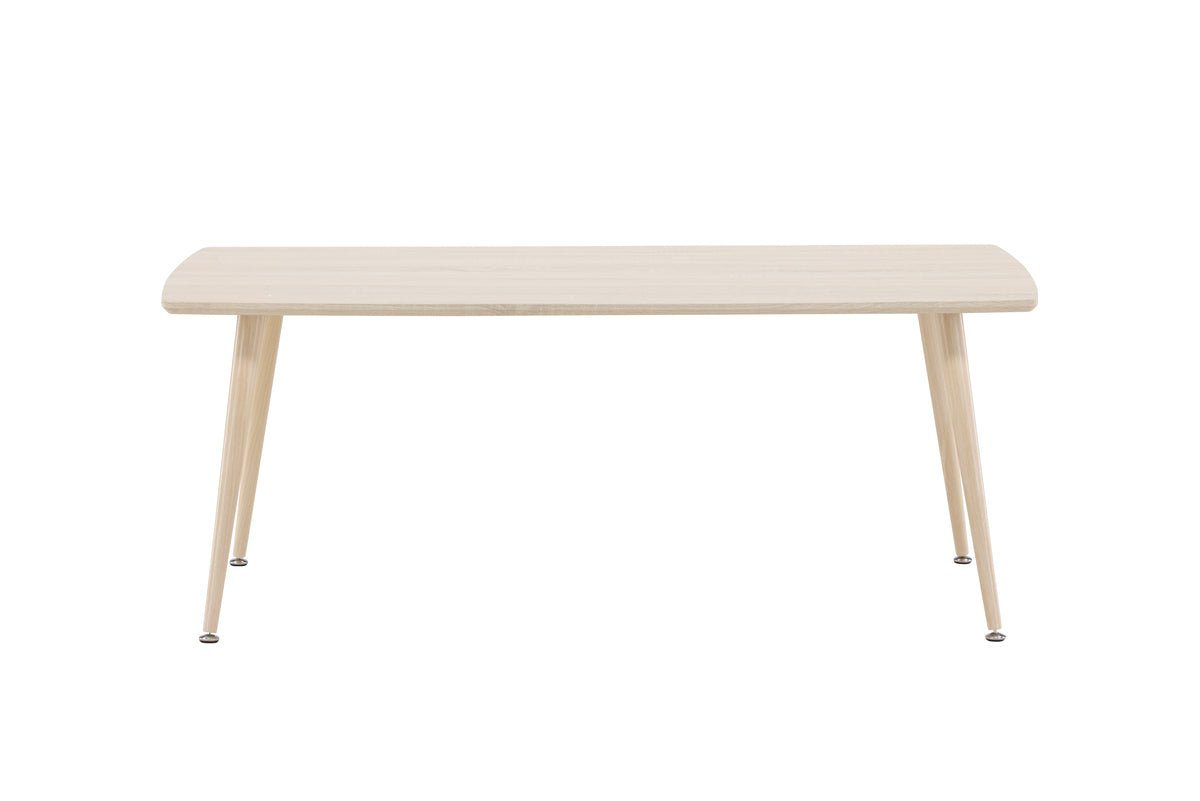 Couchtisch Marvin - mat Whitewash Optik