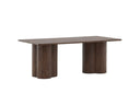 Table basse Aerona - aspect bois