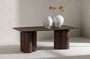 Table basse Aerona - aspect bois
