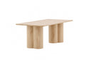 Table basse Aerona - aspect bois