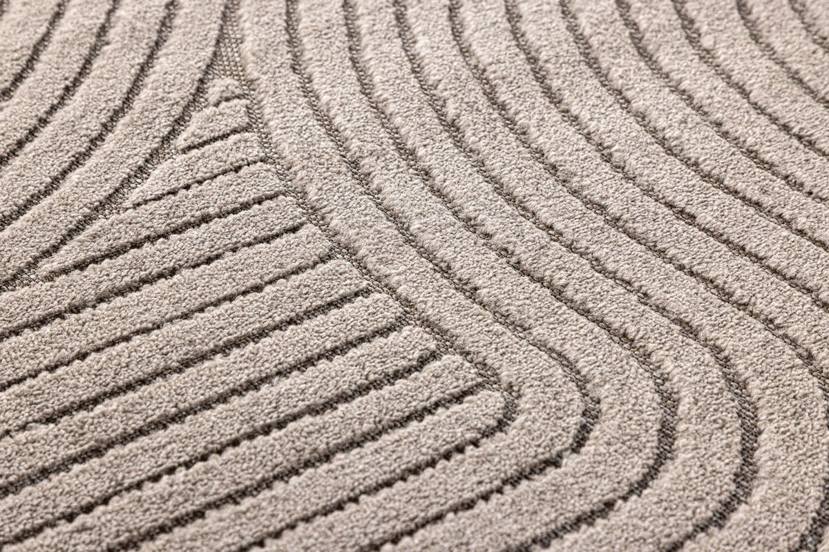 Teppech Nero - a verschiddene Faarwen aus Polypropylen & Woll