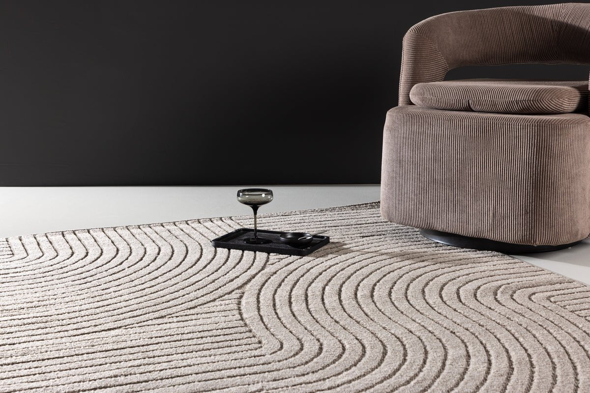 Teppech Nero - a verschiddene Faarwen aus Polypropylen & Woll