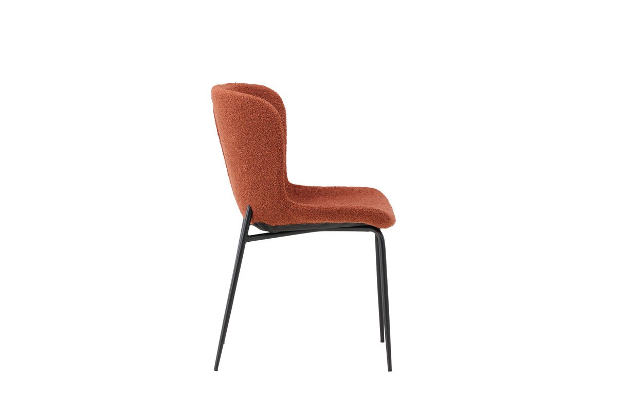 Ensemble de 2 - Chaise Parisienne en Rouge