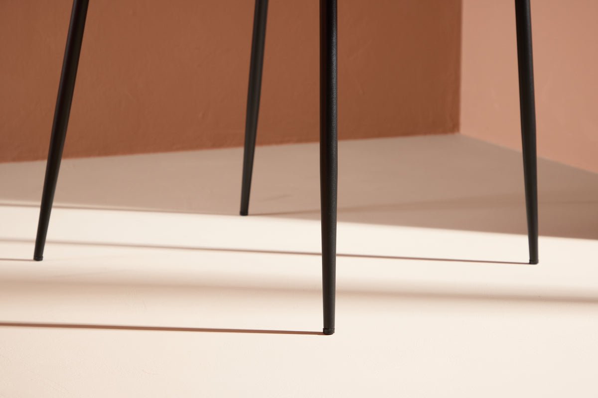 Ensemble de 2 - Chaise Parisienne en Rouge