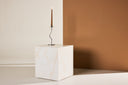 Table basse/table d'appoint Nivara – cube avec un aspect exceptionnel