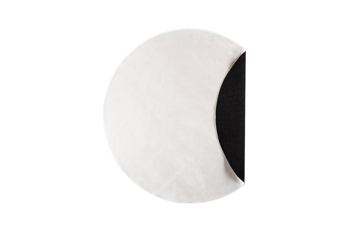 Tapis Emina – rond en polyester et non-tissé